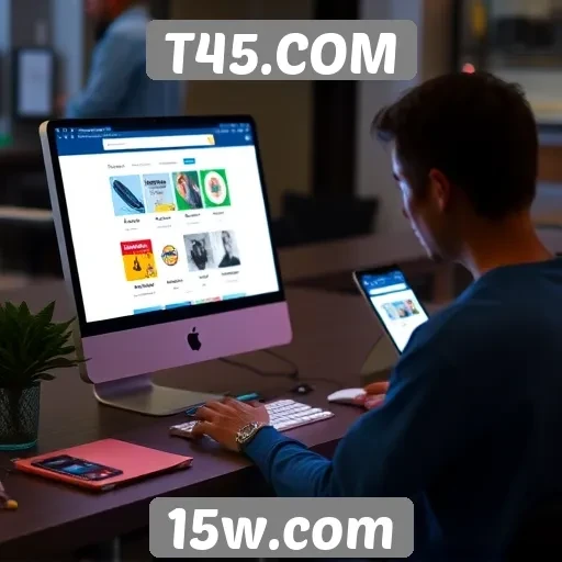 Experiência do usuário no T45.COM é aprimorada